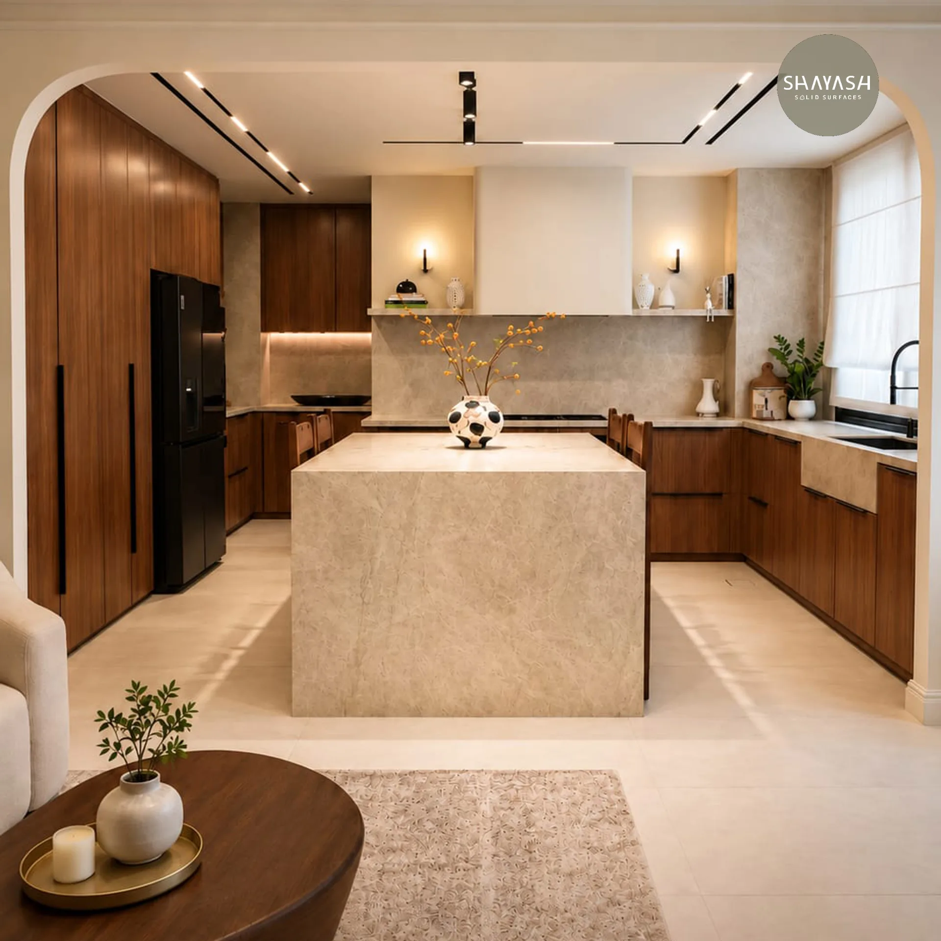 Seamless Quartz Countertops